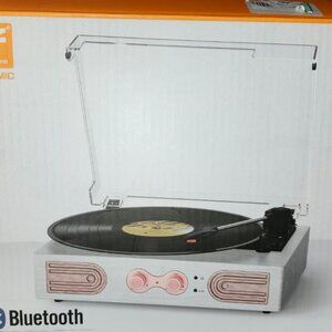 record player pink